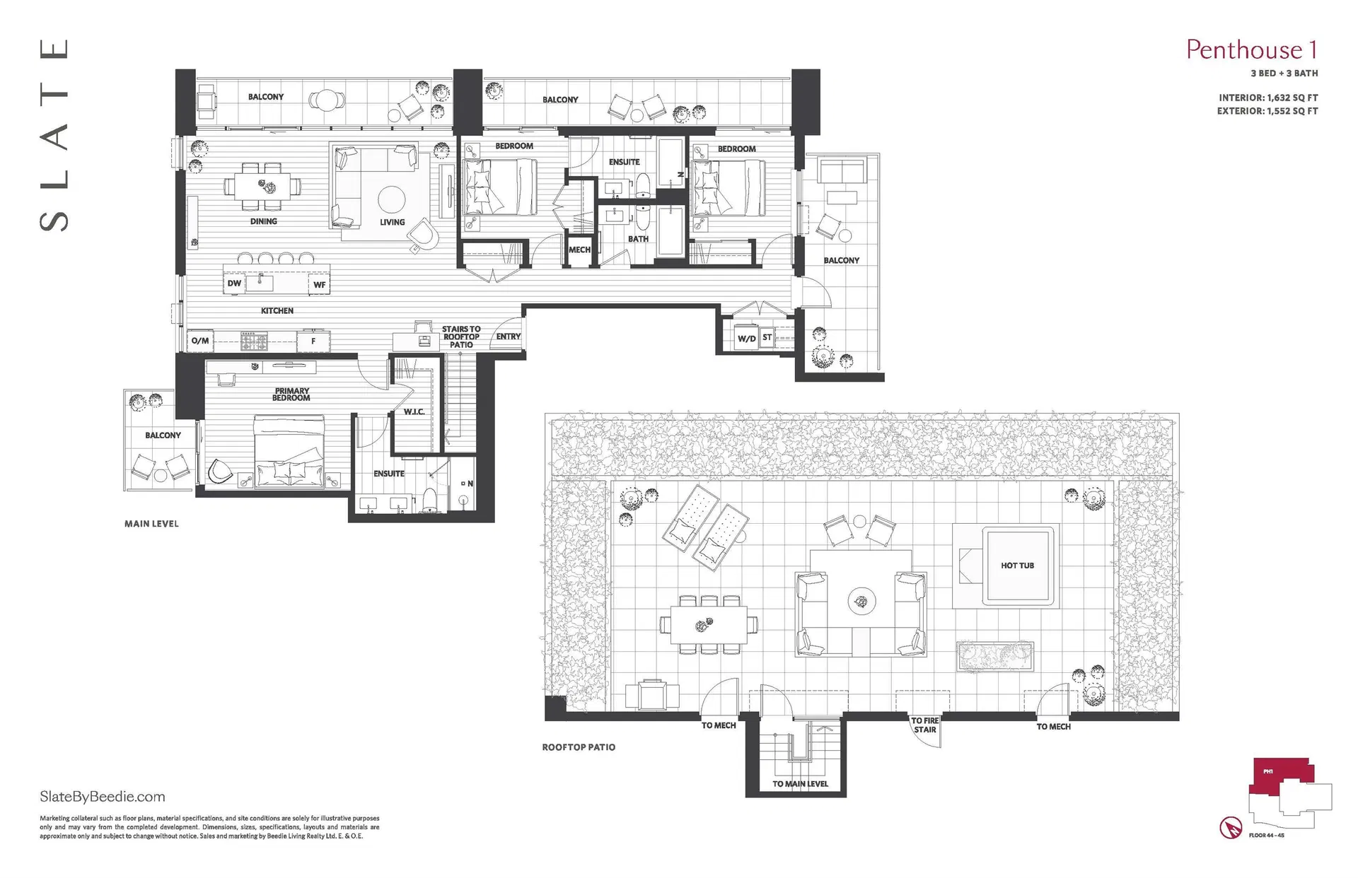 Photo 1 of 9 at #4401 – 2135 Springer Avenue