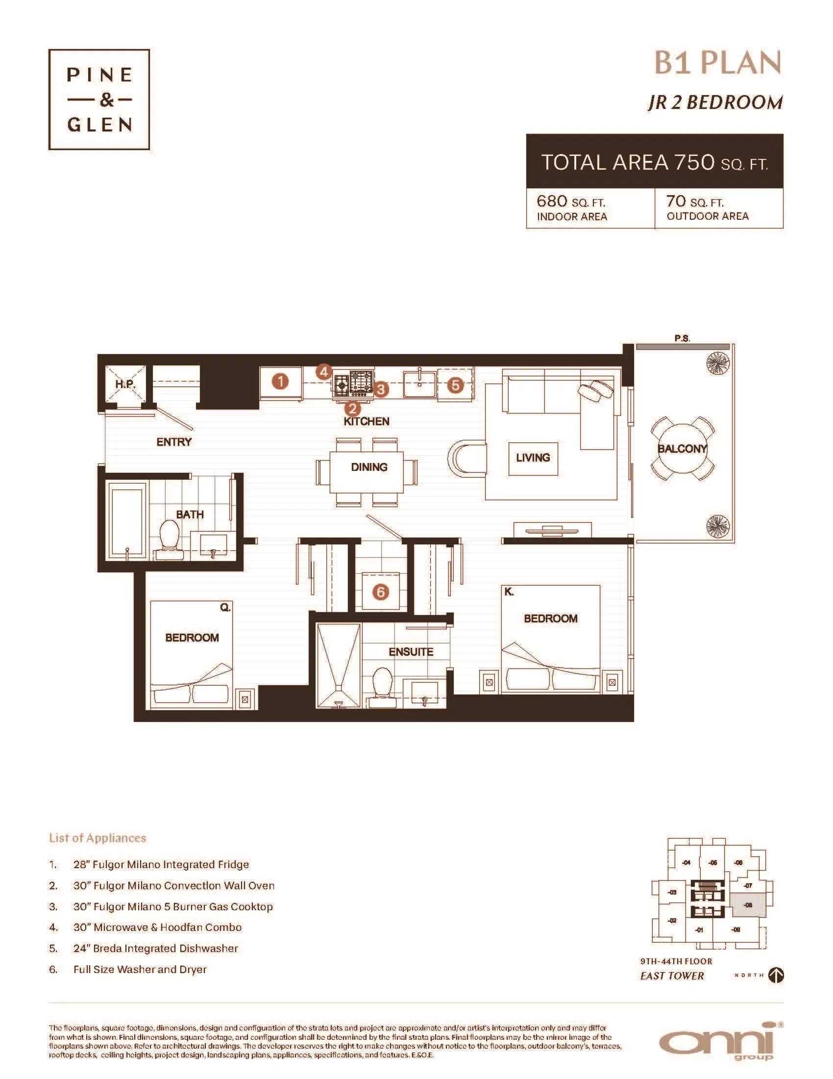 Photo 5 of 13 at #2108 – 1175 Pinetree Way