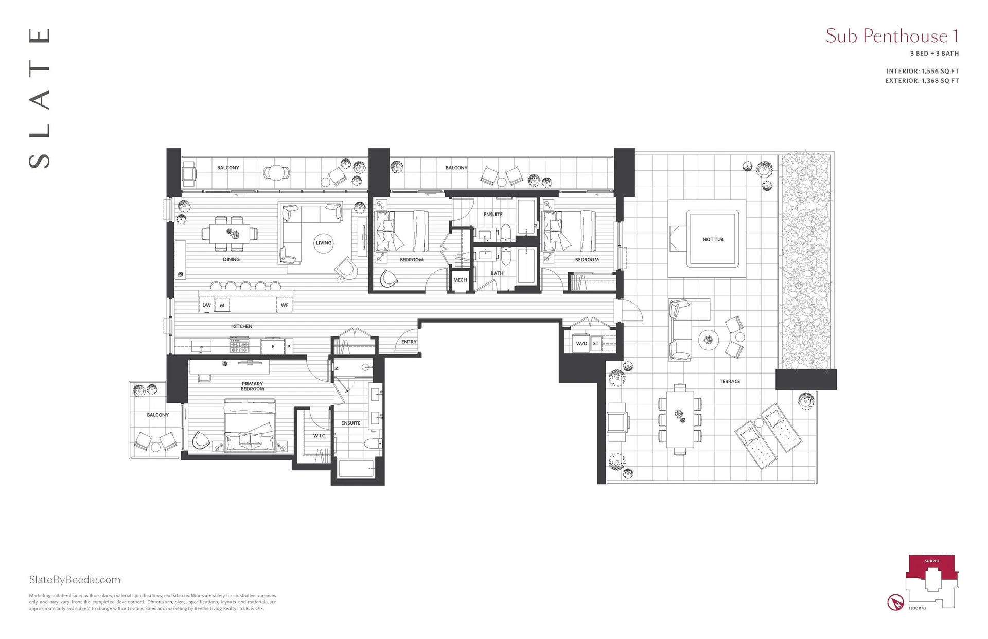 Photo 1 of 11 at #4301 – 2135 Springer Avenue